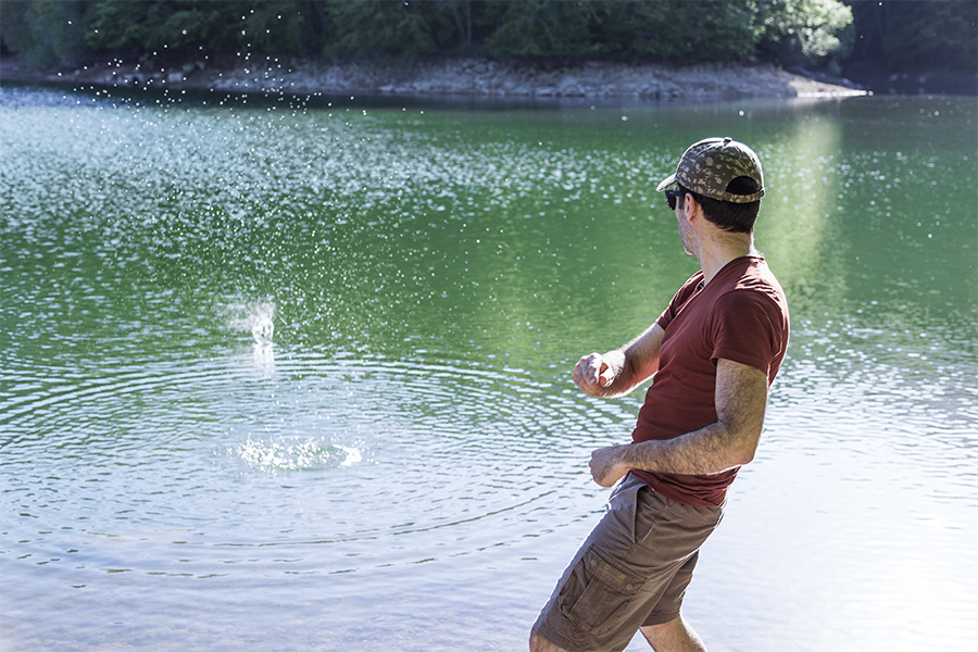 Skipping stones